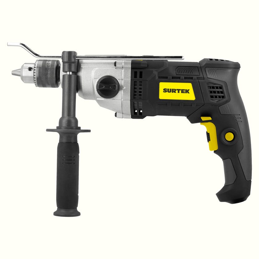 Rotomartillo 1/2" 1200 W 127 V, 0 - 3,200 RPM con botón de traba para trabajos continuos
