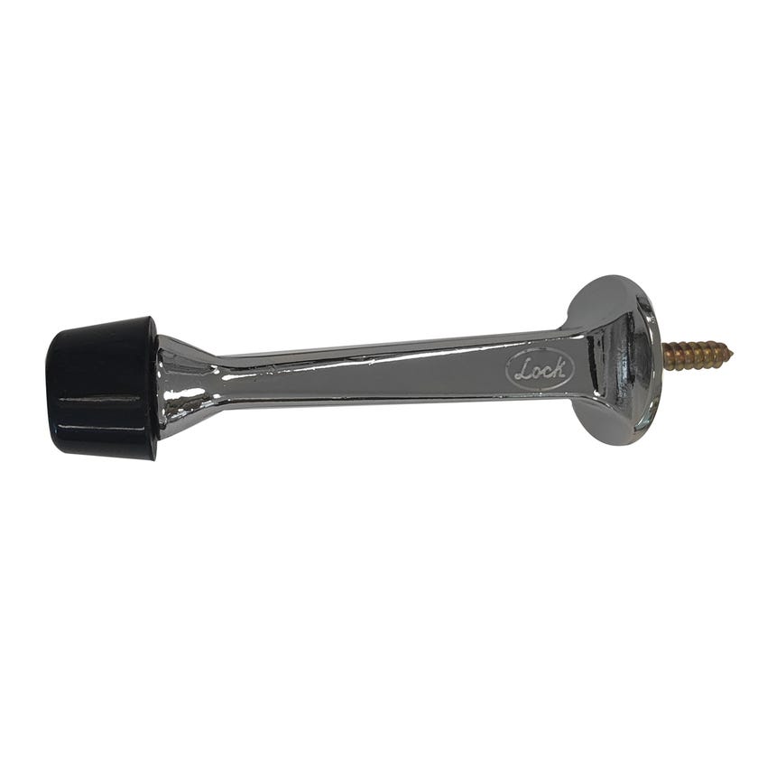 Tope recto para puerta níquelsatinado